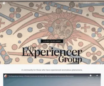 Theexperiencergroup.com(The Experiencer Group) Screenshot