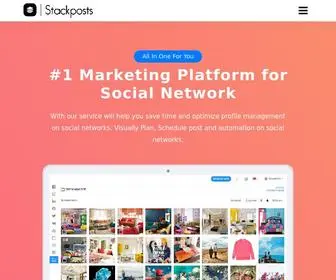 Theexpertzonee.com(Social Marketing Tool) Screenshot