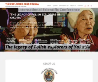 Theexplorersclubpolska.pl(The Explorers Club Polska) Screenshot