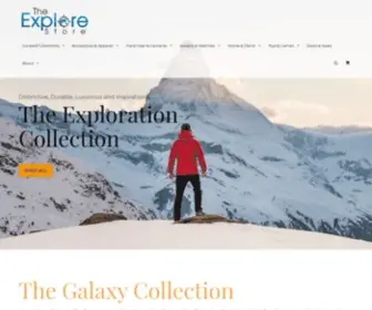 TheexploreStore.com(The Explore Store) Screenshot