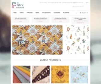 Thefabriccentre.co.uk(The Fabric Centre) Screenshot