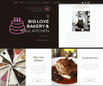 Thefabulousbakerboy.com(Big Love Bakery & Soul Kitchen) Screenshot