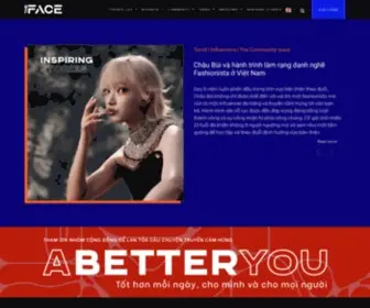 Thefacevietnam.vn(TheFace Magazine Vietnam) Screenshot