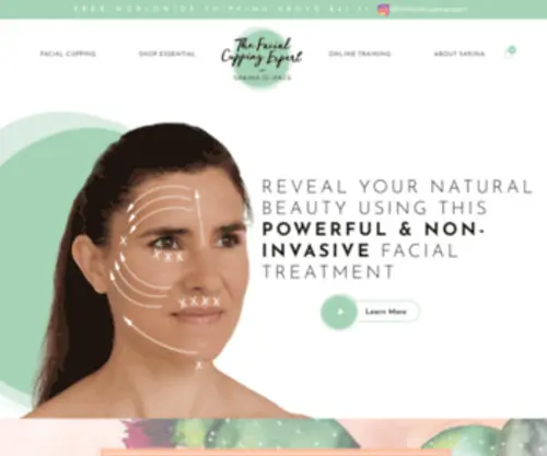 Thefacialcuppingexpert.com(The Facial Cupping Expert) Screenshot