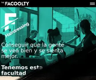 Thefacoolty.com(Academia de peluquería y maquillaje en Valencia) Screenshot