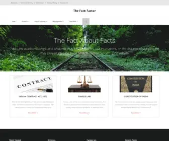Thefactfactor.com(Let Us Explore) Screenshot