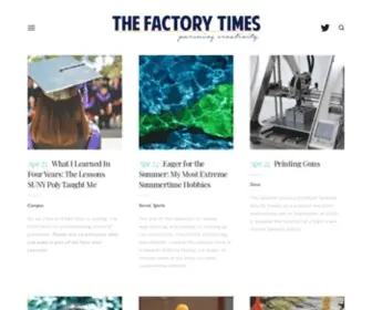 Thefactorytimes.com(The Factory Times) Screenshot