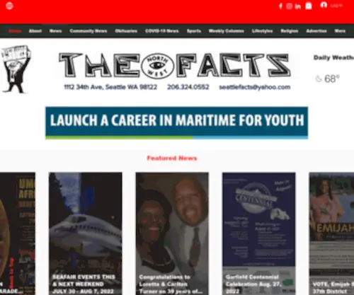 Thefactsnewspaper.com(The Facts Newspaper) Screenshot