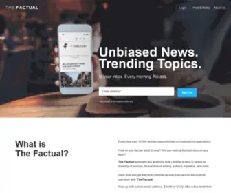 Thefactual.com(The Factual) Screenshot