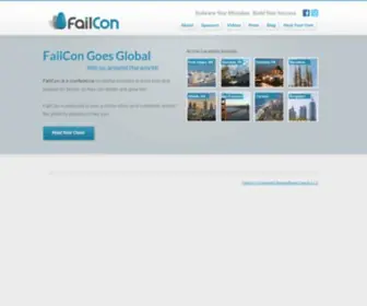 Thefailcon.com(FailCon) Screenshot