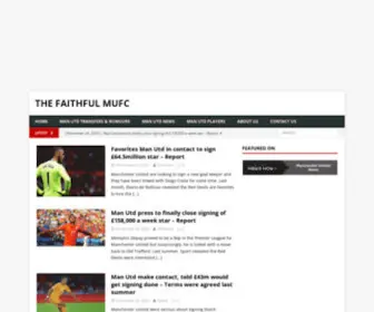 Thefaithfulmufc.com(Manchester United Blog) Screenshot