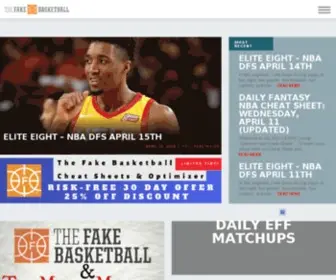 Thefakebasketball.com(NCAA Tournament Player Pools) Screenshot