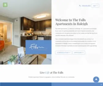 Thefalls-PRG.com(Experience true luxury at The Falls Apartments. Our community) Screenshot