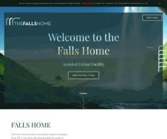 Thefallshome.com(The Falls Home) Screenshot