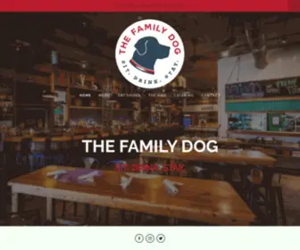 Thefamilydogatl.com(The family dog) Screenshot