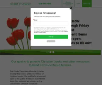 Thefamilyvision.org(Family Vision) Screenshot
