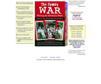 Thefamilywar.com(The Family War) Screenshot