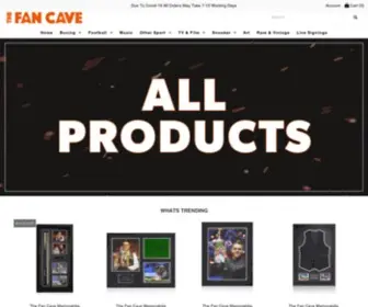 Thefancavememorabilia.co.uk(The Fan Cave Memorabilia) Screenshot