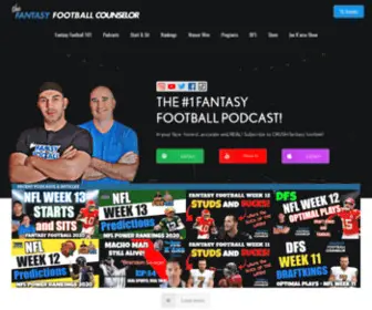 Thefantasyfootballcounselor.com(#1 Fantasy Football Podcast) Screenshot