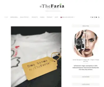 Thefaria.online(By Maria Gabriela de Faria) Screenshot