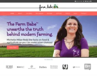 Thefarmbabe.com(The Farm Babe) Screenshot