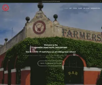 Thefarmersarms.com.au(Farmers Arms Hotel Daylesford) Screenshot