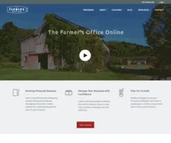 Thefarmersoffice.com(An Online Course to Help You Successfully Manage a Growing Farm Business) Screenshot