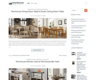 Thefarmhouseaddict.com(Farmhouse Decor) Screenshot