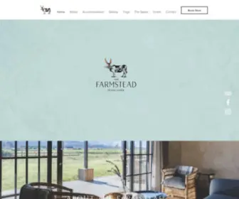 Thefarmstead.co.za(Accommodation Franschhoek) Screenshot