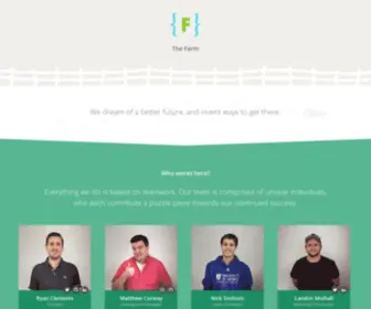 Thefarmventures.com(The Farm Ventures aka The Farm) Screenshot