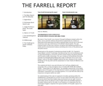 Thefarrellreport.net(Thefarrellreport) Screenshot