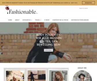 Thefashionableblog.com(The Fashionable Blog) Screenshot