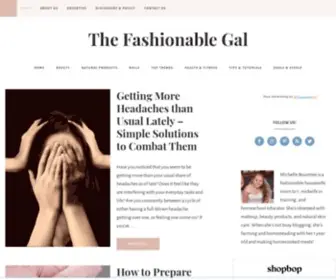 Thefashionablegal.com(The Fashionable Gal) Screenshot
