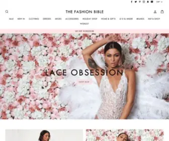 Thefashionbible.co.uk(The Fashion Bible) Screenshot