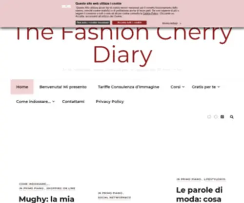 Thefashioncherrydiary.com(The Fashion Cherry Diary) Screenshot