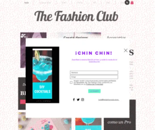 Thefashionclub.store(The Fashion Club) Screenshot