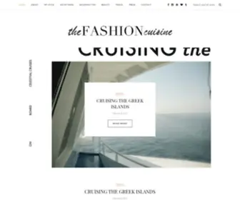 Thefashioncuisine.com(Fashion & Lifestyle Blog) Screenshot
