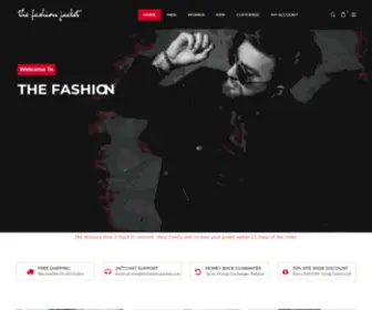 Thefashionjacket.com(Bot Verification) Screenshot