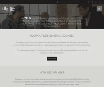 Thefashionlawgroup.com(The Fashion Law Group) Screenshot