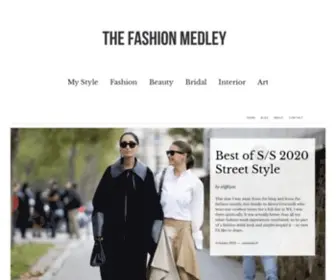 Thefashionmedley.com(The Fashion Medley) Screenshot