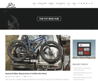 Thefatbikehub.com(Welcome) Screenshot