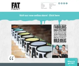 Thefatpaintcompany.com(Fat Paint Company) Screenshot