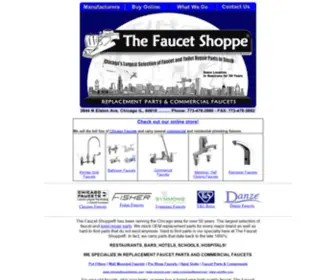 Thefaucetshop.com(The Faucet Shoppe) Screenshot