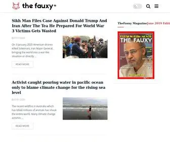 Thefauxy.com(The Fauxy) Screenshot