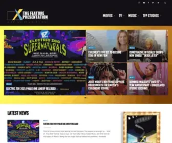 Thefeaturepresentation.com(Where Movies & Music Meet) Screenshot