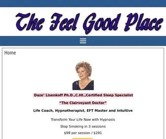 Thefeelgoodplace.com(Working with you to accomplish goals) Screenshot