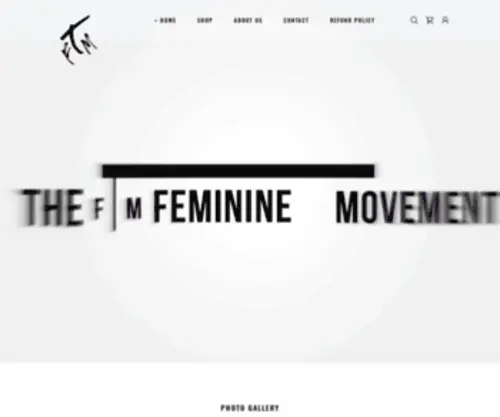 Thefemininemovement.com(Women's Clothing) Screenshot