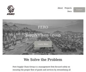 Theferogroup.com(The FERO Group) Screenshot