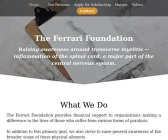 Theferrarifoundation.org(The Ferrari Foundation) Screenshot