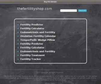 Thefertilityshop.com(Discount Clearblue Fertility Monitor) Screenshot